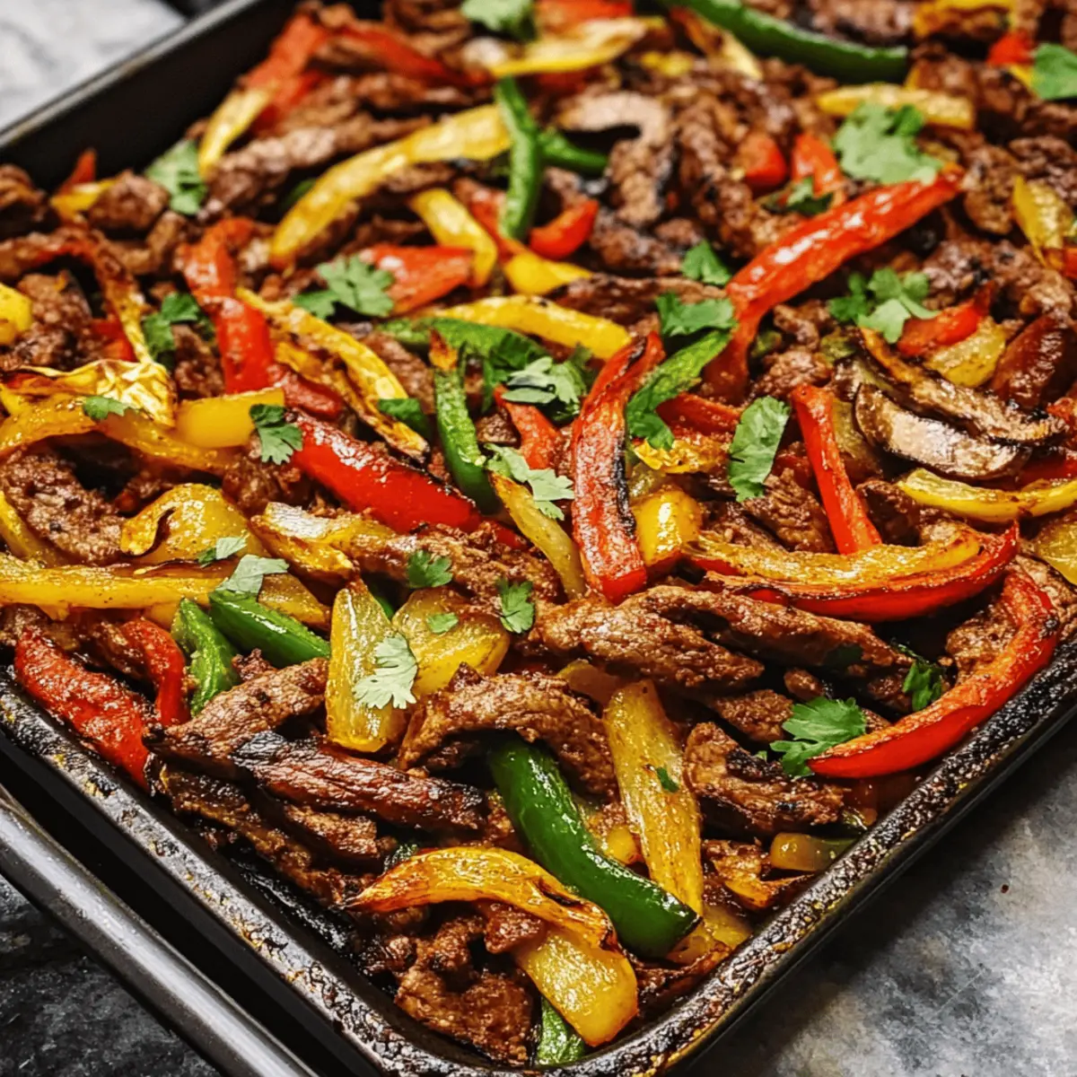 Sheet Pan Fajitas